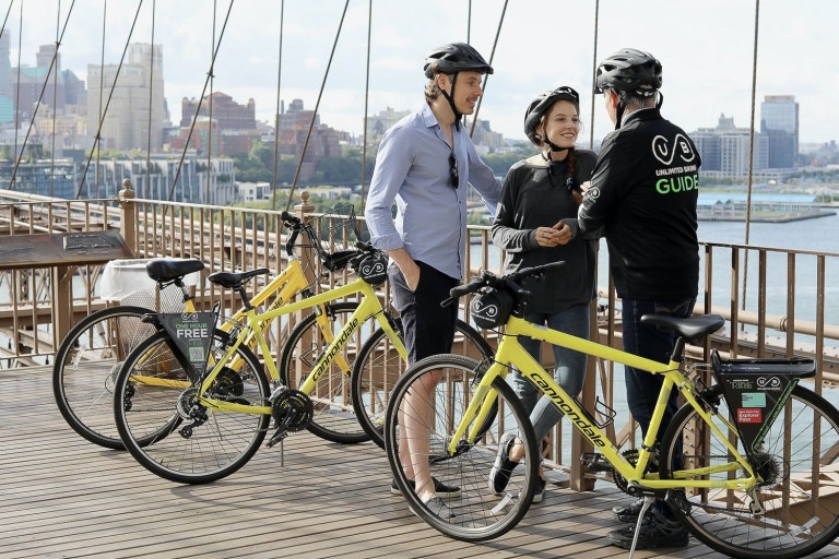 New York : visite guidée à vélo de 3 heures des points forts de la ville