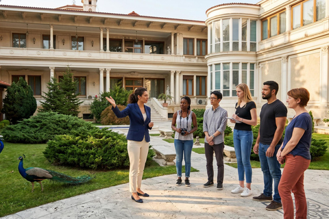 Bucharest: Parliament, Ceausescu Mansion & Village Museum COACH TOUR Audio guide in 24 languages