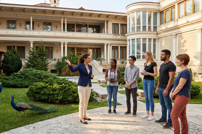 Bucharest: Parliament, Ceausescu Mansion & Village Museum COACH TOUR Audio guide in 24 languages