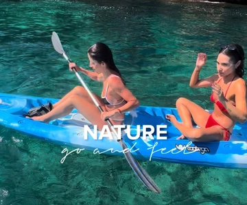 KAYAK E PADEEL SUP, passe de dia inteiro para actividades náuticas