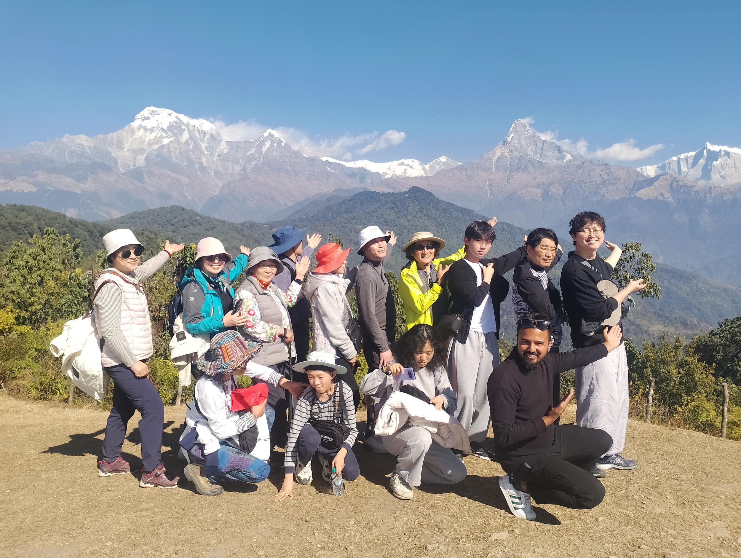 Von Pokhara aus: Tageswanderung Australian Camp & Dhampus