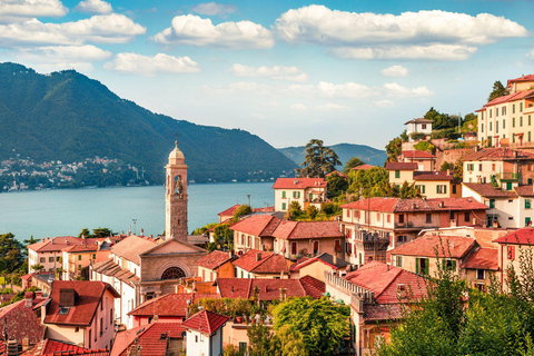 Från Milano: Liten grupp Como, Bellagio, Varenna, båtkryssningGruppresa med mötesplats nära Piazza Duomo