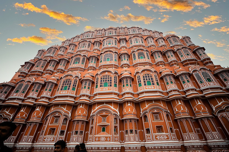 Jaipur: Excursão guiada particular de 1 dia pela cidadeTour com carro particular e guia turístico