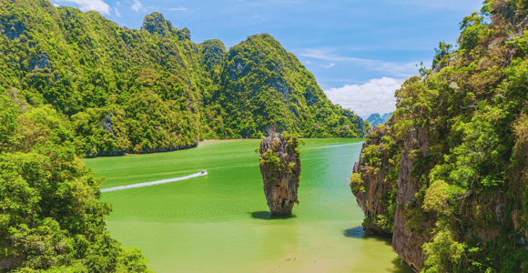 Von Phuket aus: James Bond Island mit Bigboat & Kanu-Abenteuer