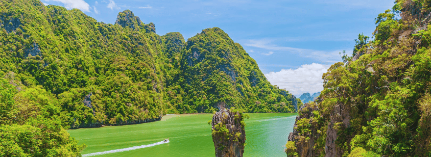 Depuis Phuket : James Bond Island en Bigboat & Canoe Adventure
