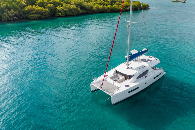 Cartagena: Private Luxury Catamaran Charter by Duration Barú Island Premium Escape • 6H