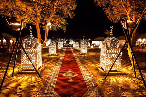 Merzouga Desert: Camel Ride, Quad & Starry Night Camp Option 2: Luxury Camp