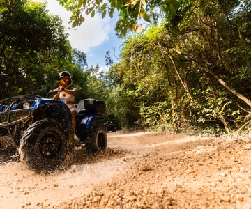 Cancun & Riviera Maya: ATV, Zipline, & Cenote Combo Tour