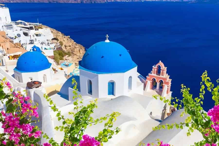 Geführte Tagestour nach Santorin ab Kreta mit Fährtickets. Foto: GetYourGuide Geführte Tagestour nach Santorin ab Kreta mit Fährtickets. Foto: GetYourGuide