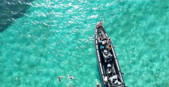 Magnific blue lagoon & 3 islands, speedboat