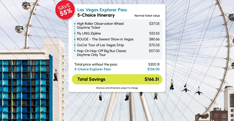Las Vegas Explorer Pass: Tickets for 2-7 Attractions photo 2