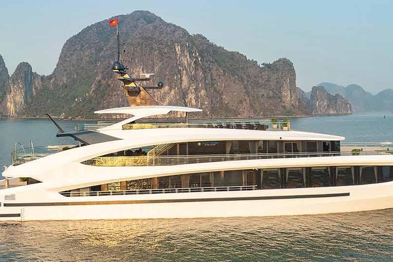Hanoi: Premium Lan Ha Bay Day Cruise with Sunset Party Share Transfer + Cruise 1 day from Hanoi