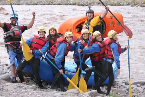 Half Day Rafting or Canopy Adventure Excursion in Mendoza