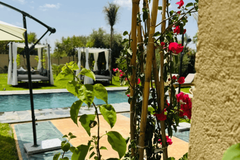 From Marrakesh: Pool Day Pass in Atlas Mountains with Lunch Refreshing Pool Escape: Enjoy Lunch and Easy Pickup