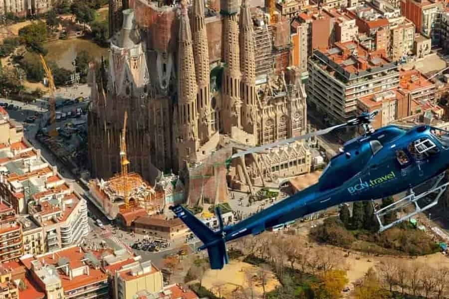 Barcelona: Offizielle Hubschrauber-Tour. Foto: GetYourGuide