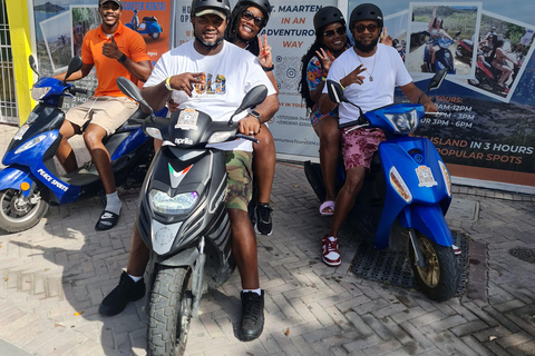 St. Maarten/ St Martin: Island Scooter Tour
