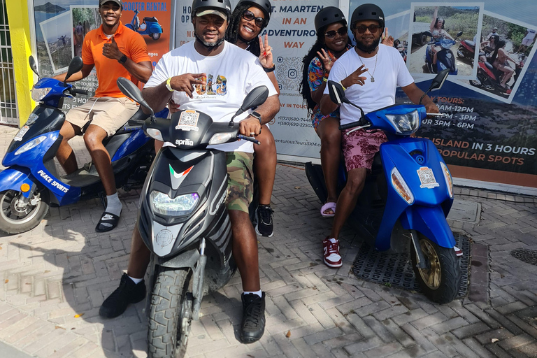 St. Maarten/ St Martin: Island Scooter Tour