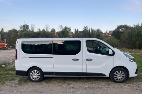 Zakopane: Luchthaventransfer van/naar Krakau van/naar Zakopane