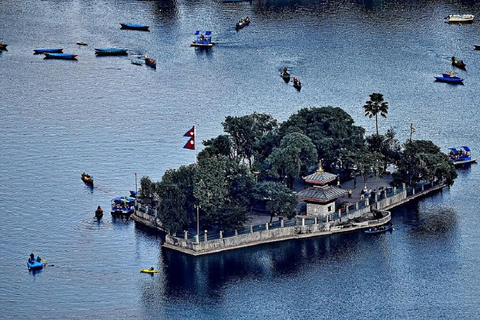 Pokhara: Tal Barahi Temple Evening Aarati Ceremony