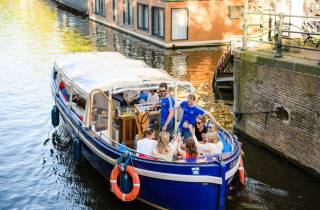 Amsterdam: Day Drinking Boat mit unbegrenzten Getränken & Mimosen