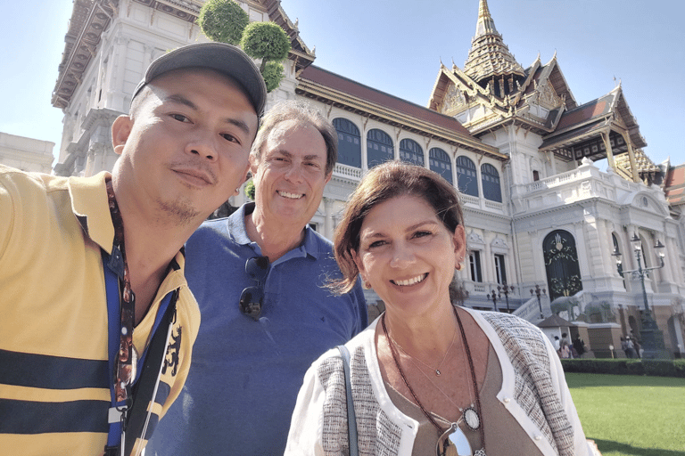 Grand Palace, Temples, Canal Private Tour [Optional Luxury] Private tour in English with Standard Vehicle