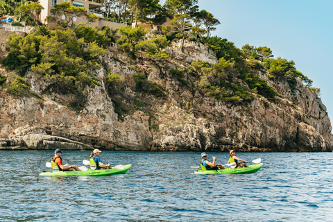 Santa Ponsa: Marine Reserve Kayak Tour Tour with Meeting Point