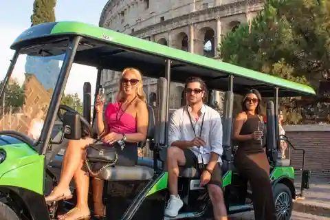 Rom: Express höjdpunkt i det antika Rom i GolfCart