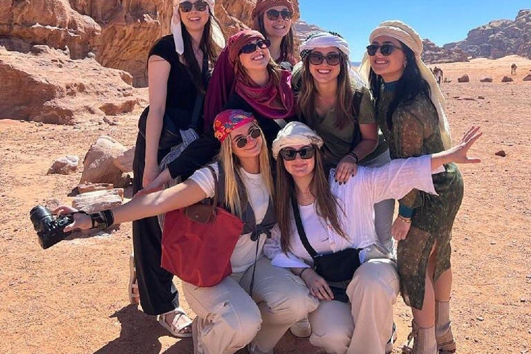 Wadi Rum: Half-Day Camel Tour with Guide Wadi Rum: jeep tour 4x4 4hours 1_6 people