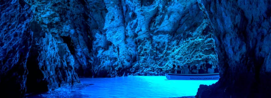 Makarska : Circuit des 5 îles, Grotte bleue, Vis, Hvar et Brač