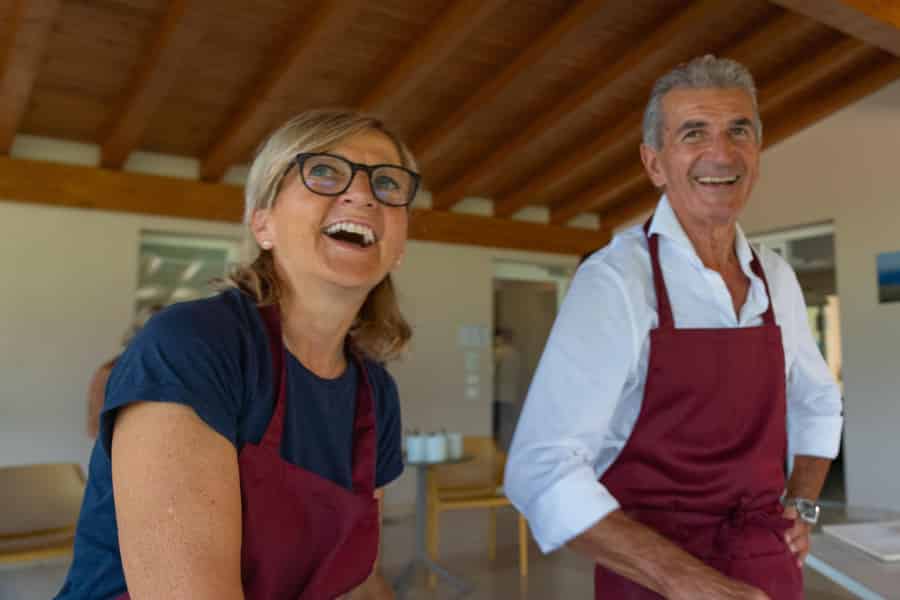 Bardolino: Pasta-Kochkurs am Gardasee im Agritourismus
