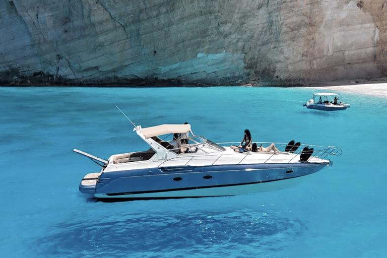 Luxury Yacht | Zakynthos |39ft Cranchi |Private for 9 people North or South Side of Zakynthos Tour