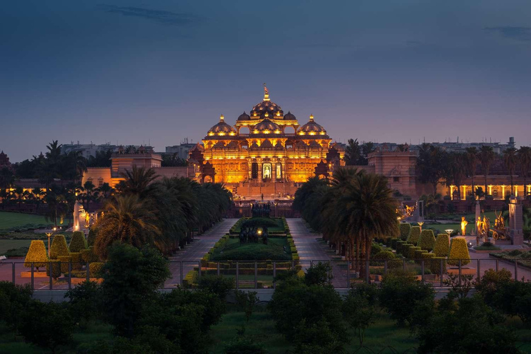 Nueva Delhi: Visita a la Exposición Akshardham, Espectáculo de Luz y AguaVisita al Templo de Akshardham sin Espectáculo de Agua y Luz