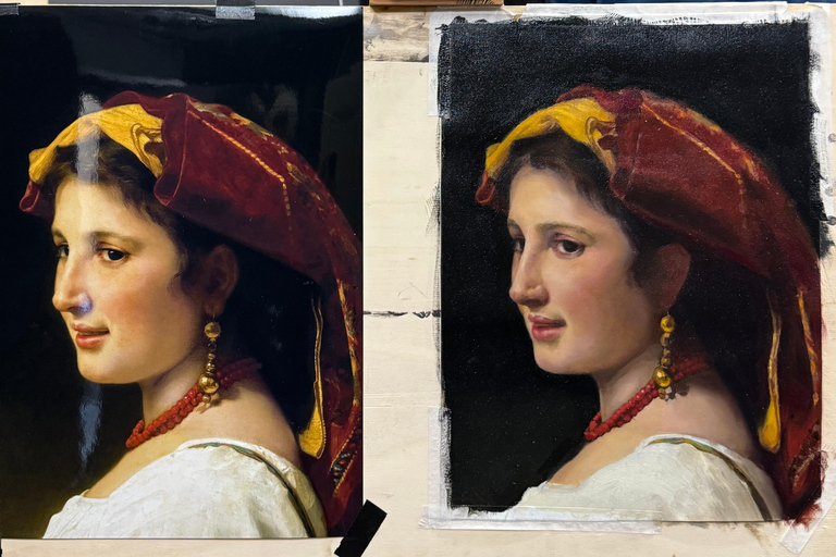 Florence: Create Your Own Oil Painting in a Real Art Studio Sunday Premium Atelier Session