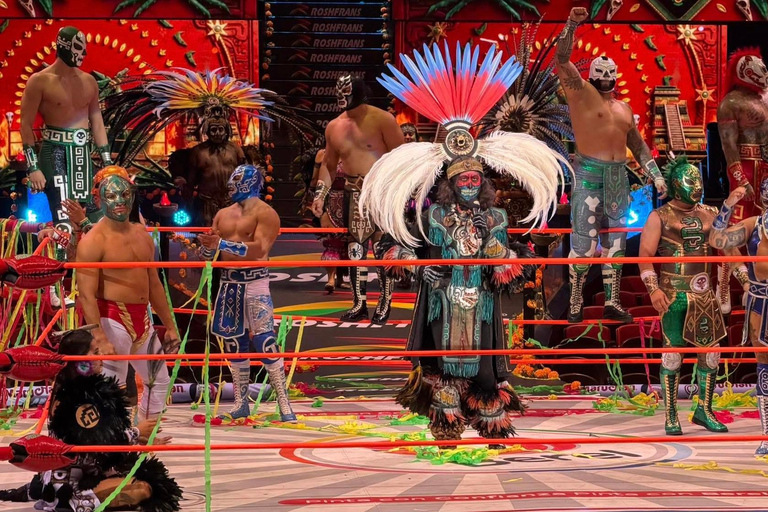Lucha Libre in Arena Mexico: Gods, Warriors and Pre-Hispanic Legends Wrestling at Arena Mexico