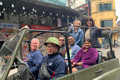 Jeep-Tour durch die Altstadt von Ha NoiHa Noi Old Quarter Jeeb Tour