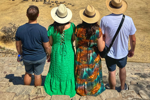 Monte Albán, hierve el agua, Mezcal y Teotitlán