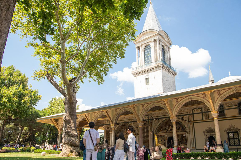 Bilhetes para Istambul: Hagia Sophia, Topkapi e Cisterna da BasílicaHagia Sophia, Cisterna da Basílica + Palácio de Topkapi, incluindo o Harém