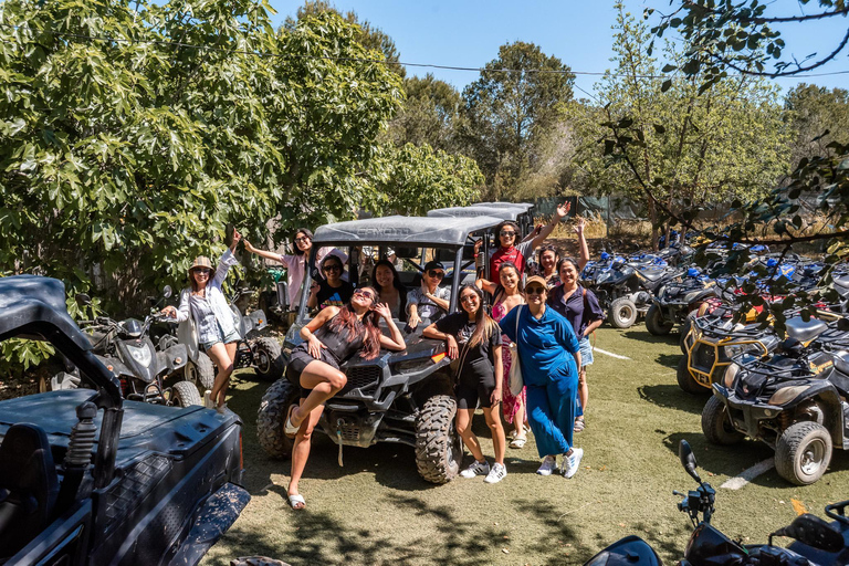 Benidorm: Buggy Algar Waterfalls Tour - Brides last Ride Benidorm: Buggy for 2 Persons Algar Waterfalls Tour