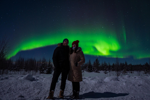 Rovaniemi: Aurora Hunting with 100% Refund. Small Group. Rovaniemi: Aurora Treasure Expedition & Refund (Standard)