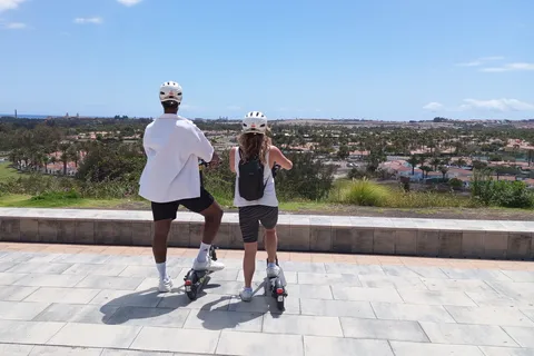 e-Scooter Step Kickstart Guided Tour: Sightseeing Maspalomas