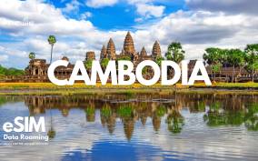 Cambodia Data eSIM : 0.5GB/daily to 20GB-30Days
