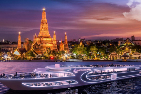 Bangkok: Royal Galaxy Luxury Dinner Cruise/Chao Phraya River Bangkok: Royal Galaxy Dinner Cruise