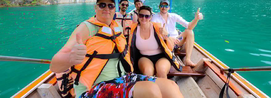 Depuis Phuket : Excursion privée d'une journée dans le parc national de Khao Sok