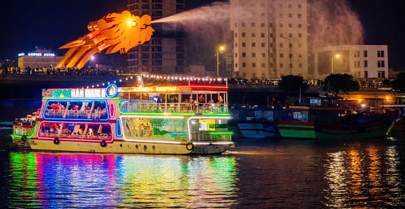 Da Nang: Han River Cruise & Dragon Bridge Fire Show Option
