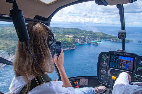 Bali: Helicopter Tour with optional Pickup and Drop-off Canggu Skyline