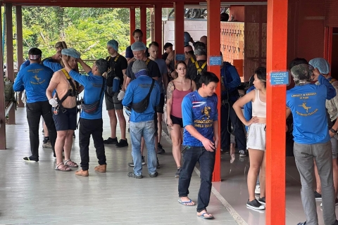 Chiang Mai: hoogste en langste zipline-trip met Thaise maaltijdExtreem pakket