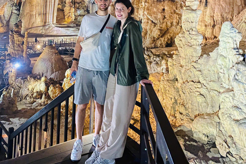 Phong Nha: Zipline Dark Cave & Paradise Cave Exploration Option 4: Full Adventure Experience - Drop-off in Hue