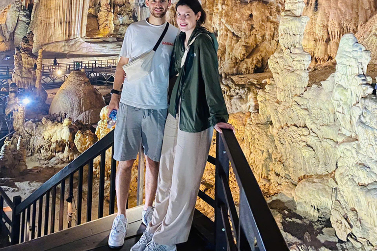 Phong Nha: Zipline Dark Cave & Paradise Cave Exploration Option 4: Full Adventure Experience - Drop-off in Hue