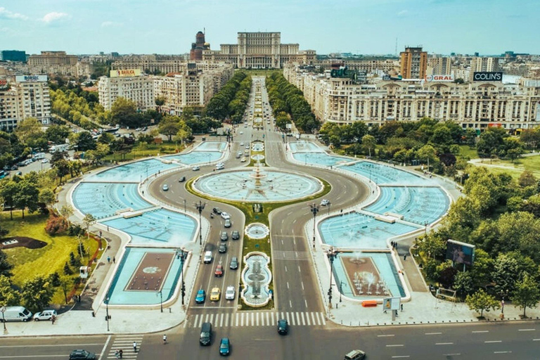 Bucharest Tour: Parliament, Ceausescu House & Village Museum