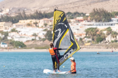 Fuerteventura: Windsurfing Taster in Costa Calma Bay! Fuerteventura: Learn Windsurfing in Costa Calma Bay!